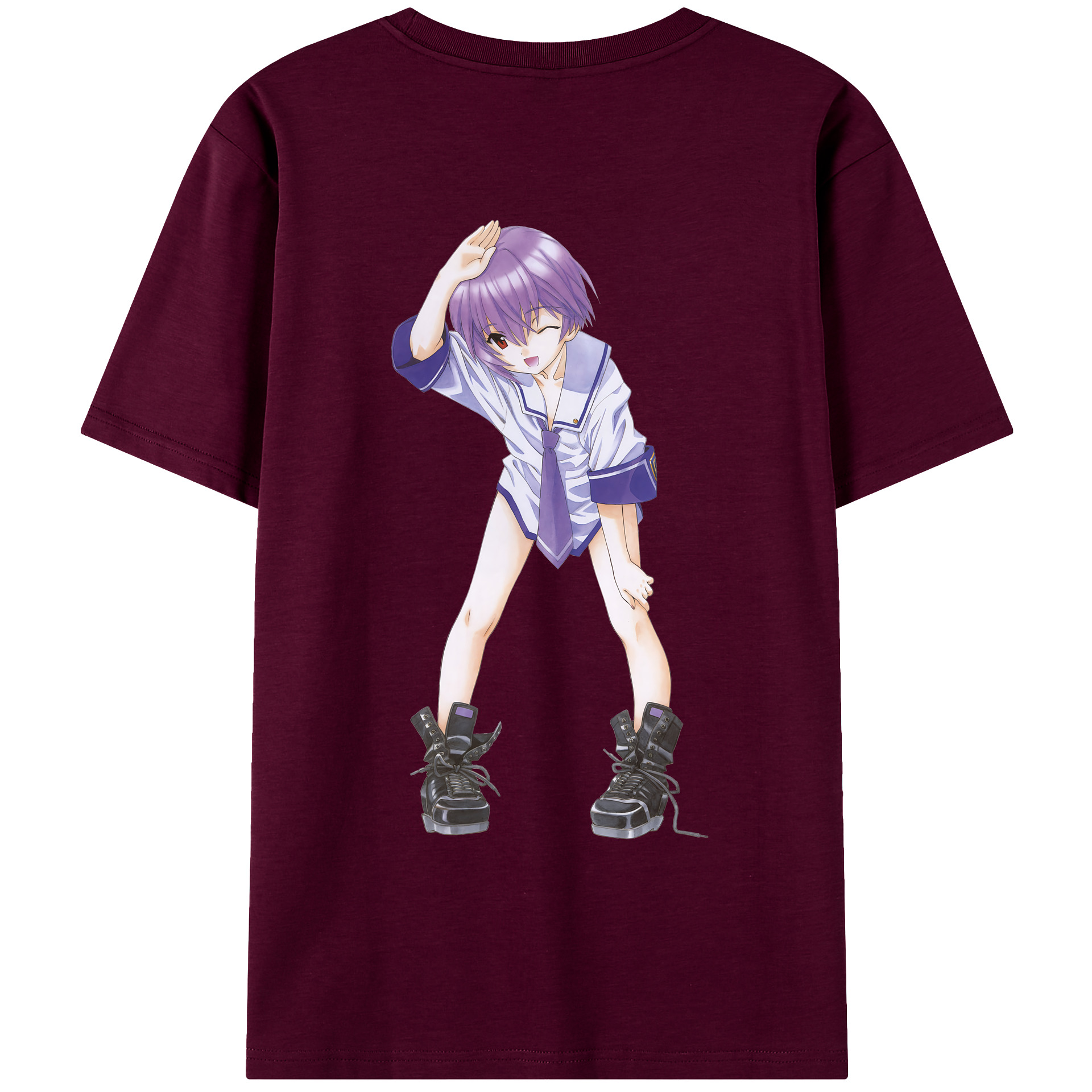 （画像用） EVA 新世紀エヴァンゲリオン レディース半袖Tシャツ(バックプリント)